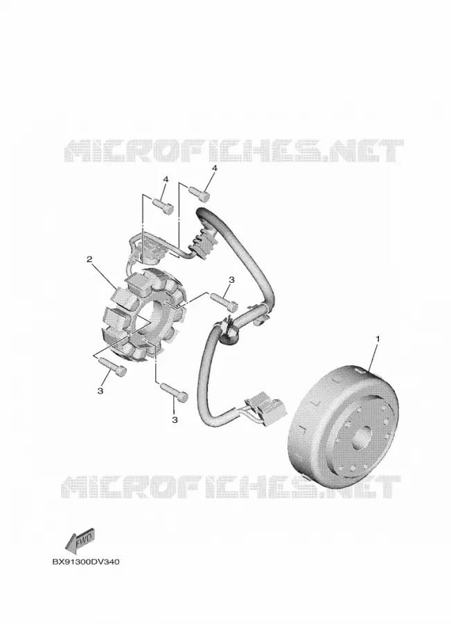 DYNAMO Yamaha SCOOTER 300 2023 TRICITY  MWD300