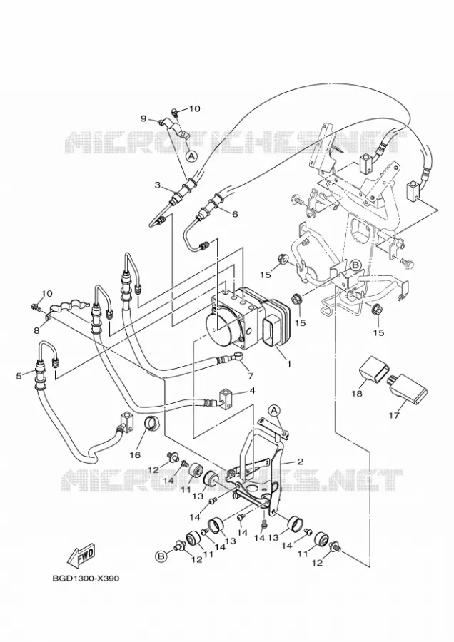 ELECTRISCH 3 Yamaha SCOOTER 155 2023 TRICITY  MWS155-A