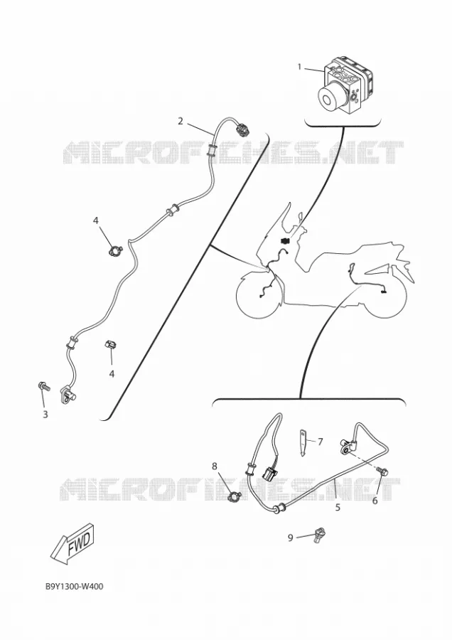 ELECTRISCH 3 Yamaha SCOOTER 125 2023 XMAX  YP125R-DA