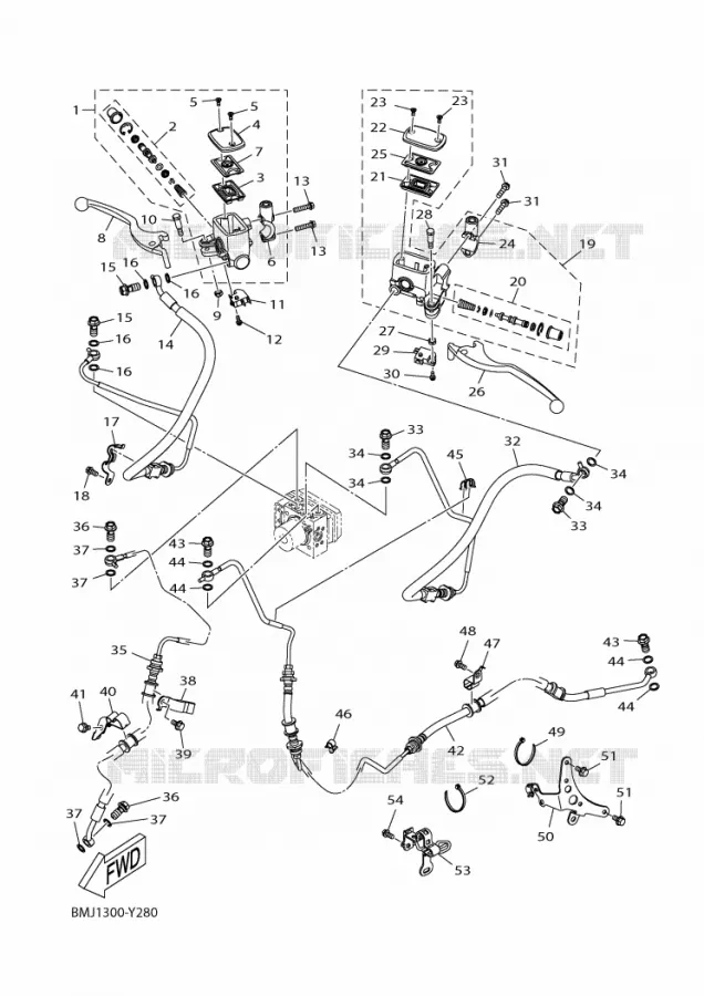 REMPOMP Yamaha SCOOTER 125 2023 XMAX  YP125R-DA