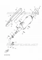 UITLAAT voor Yamaha XMAX 300 2023