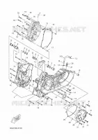 CARTERDELEN voor Yamaha XMAX 300 TECH MAX 2023