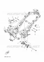 FRAME voor Yamaha XMAX 300 TECH MAX 2023
