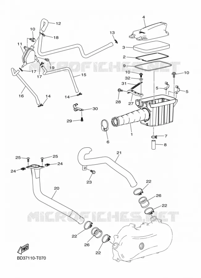 INLAAT Yamaha QUAD 90 2023 RAPTOR  YFM90R