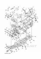 FRAME voor Yamaha KODIAK 450 2023