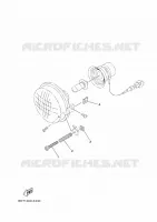 KOPLAMP voor Yamaha KODIAK 450 2023
