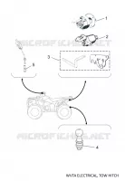 WVTA ELECTRISCH / TREKHAAK voor Yamaha KODIAK 450 2023