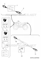 WVTA VERLICHTING voor Yamaha KODIAK 450 2023