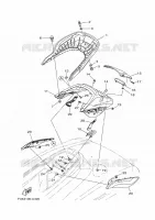 ZADEL / VERGRENDELING 2 voor Yamaha FX CRUISER HO 2022
