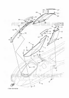 ENGINE HATCH 3 voor Yamaha VX CRUISER 2022