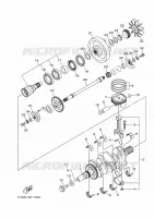 KRUKAS / ZUIGER voor Yamaha VX CRUISER 2022