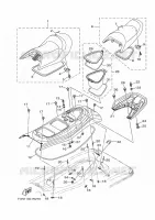 ZADEL / VERGRENDELING voor Yamaha VX CRUISER 2022