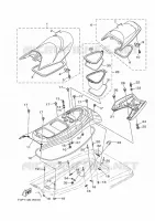ZADEL / VERGRENDELING voor Yamaha GP 1800R SVHO 2022