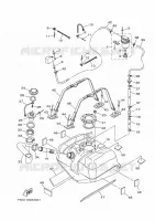 BENZINE TANK voor Yamaha FX LIMITED SVHO 2022