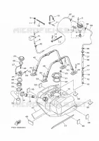 BENZINE TANK voor Yamaha FX CRUISER SVHO 2022