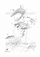 ZADEL / VERGRENDELING 2 voor Yamaha FX CRUISER SVHO 2022