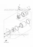 STARTMOTOR voor Yamaha EX DELUXE 2023