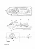 STICKER voor Yamaha EX SPORT 2023
