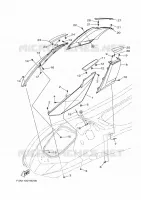 ENGINE HATCH 3 voor Yamaha VX CRUISER 2023