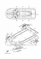 GUNWALE & MAT voor Yamaha VX CRUISER 2023