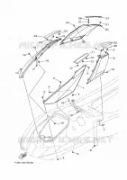 ENGINE HATCH 3 voor Yamaha VX CRUISER 2023