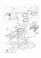 ZADEL / VERGRENDELING voor Yamaha VX DELUXE 2023
