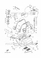 BENZINE TANK voor Yamaha VX 2023