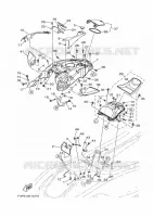 ENGINE HATCH 2 voor Yamaha GP 1800R SVHO 2023