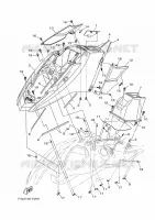 ENGINE HATCH 1 voor Yamaha JET BLASTER 2023