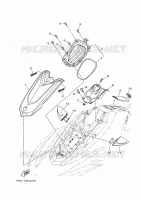 ENGINE HATCH 2 voor Yamaha JET BLASTER 2023