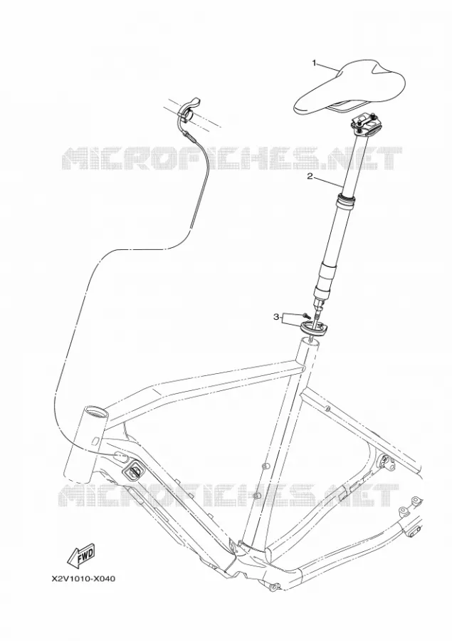 ZADEL / BAGAGE REK Yamaha EBIKES ELECTRIC 2022 WABASH  PC70WRS