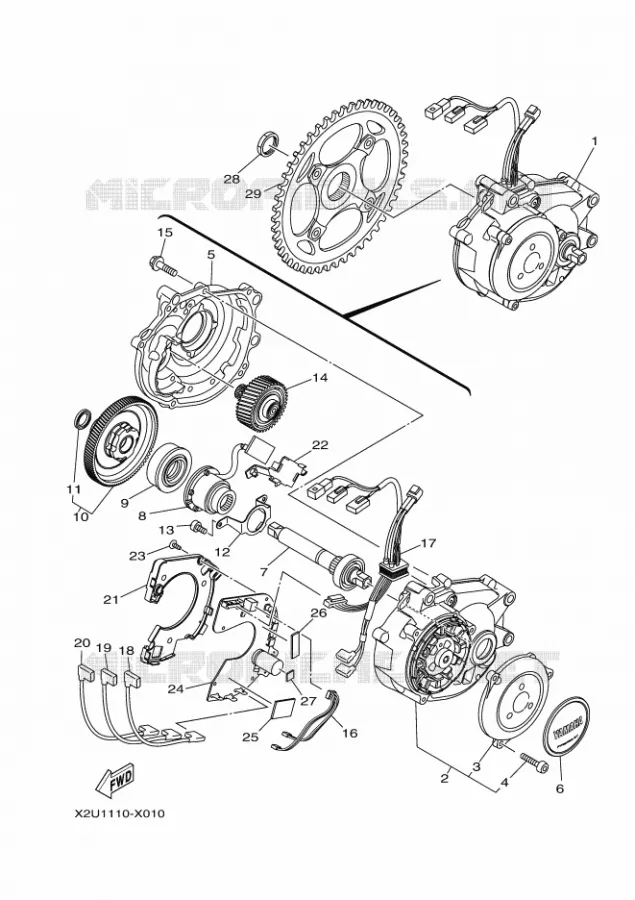 MOTOR Yamaha EBIKES ELECTRIC 2022 CROSSCORE  PC65CRS