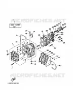 CILINDER / CARTERDELEN voor Yamaha 40Q 2 Stroke 1998