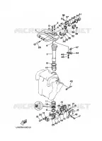 ALTERNATIEVE ONDERDELEN 4 voor Yamaha 40Q 2 Stroke 1998