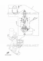 KANTELSYSTEEM 2 voor Yamaha F100BETX 2020