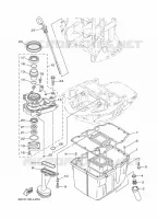 VENTILATEUR D'HUILE voor Yamaha F100BETX 2020