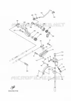 GASBEDIENING voor Yamaha FT50CETL 2020