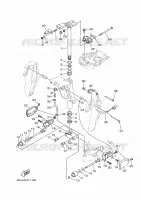 HOUDER 3 voor Yamaha FT50CETL 2020
