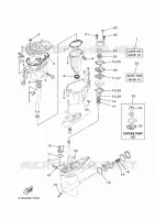 REPARATIESET 3 voor Yamaha FT50CETL 2020