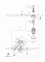 STARTMOTOR voor Yamaha FT50CETL 2020