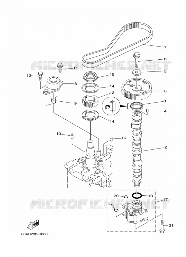 OLIEPOMP Yamaha OUTBOARD ENGINES 50hp (36.8kW) 2020 FT50  FT50CET