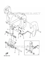 HOUDER 2 voor Yamaha E60HMHDX 2020