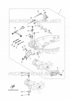 AFSTANDSBEDIENING voor Yamaha F20BEHL 2020