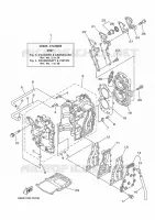 CILINDER / CARTERDELEN voor Yamaha E15DMHL 2020