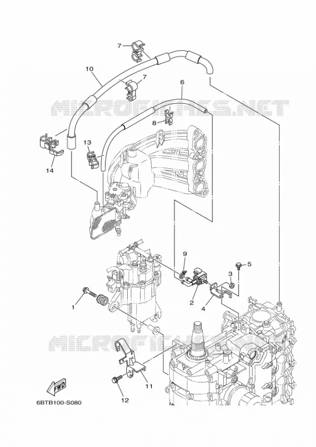 INLAAT 2 Yamaha OUTBOARD ENGINES 40hp (29.4kW) 2020 F40  F40FET