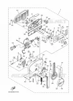 AFSTANDSBEDIENING voor Yamaha F9.9HE1S 2020