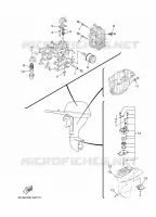 ONDERHOUDSDELEN voor Yamaha F9.9HE1S 2020