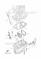 VENTILATEUR D'HUILE voor Yamaha F9.9HE1S 2020