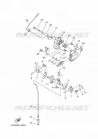 GASBEDIENING 1 voor Yamaha F9.9HWH1L 2020