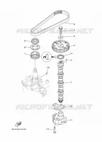 OLIEPOMP voor Yamaha F70AETX 2020